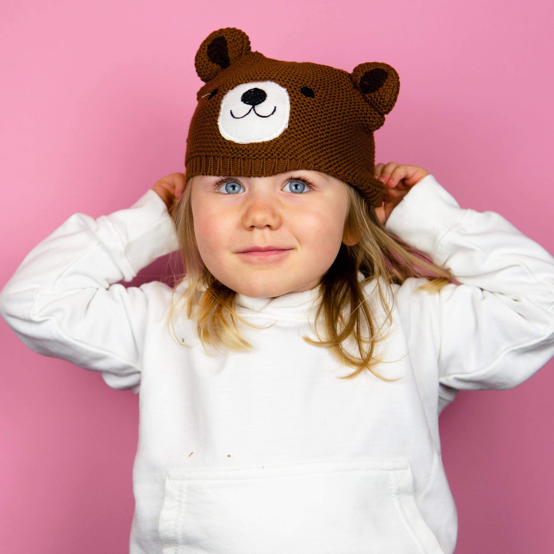 Kindermütze "Bruno Bär" - Pihu