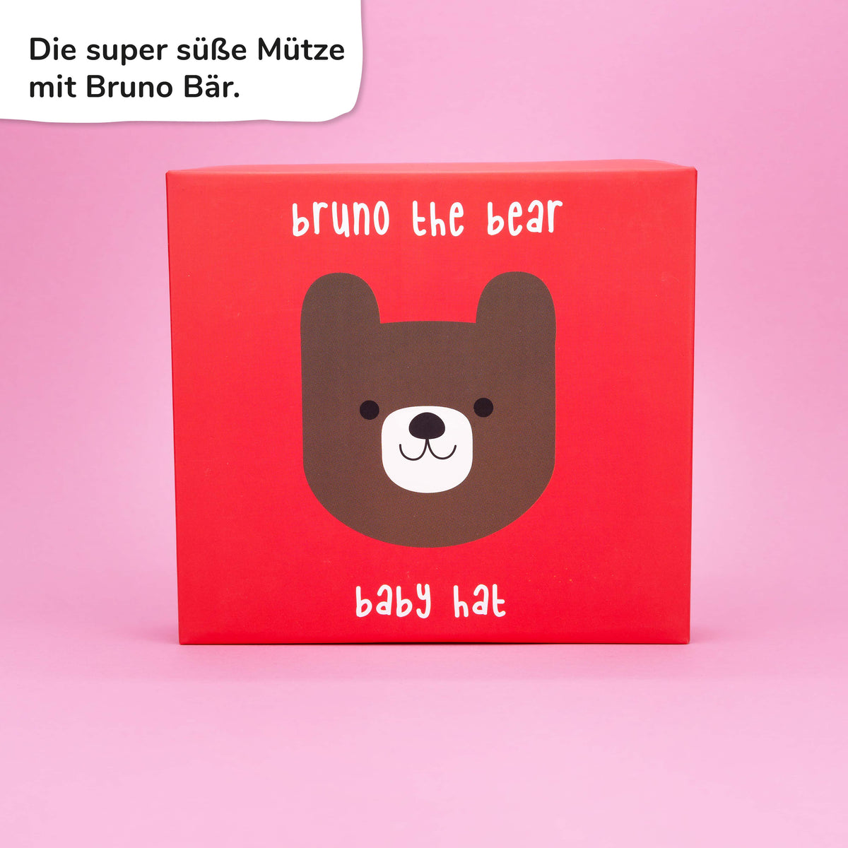 Kindermütze "Bruno Bär" - Pihu