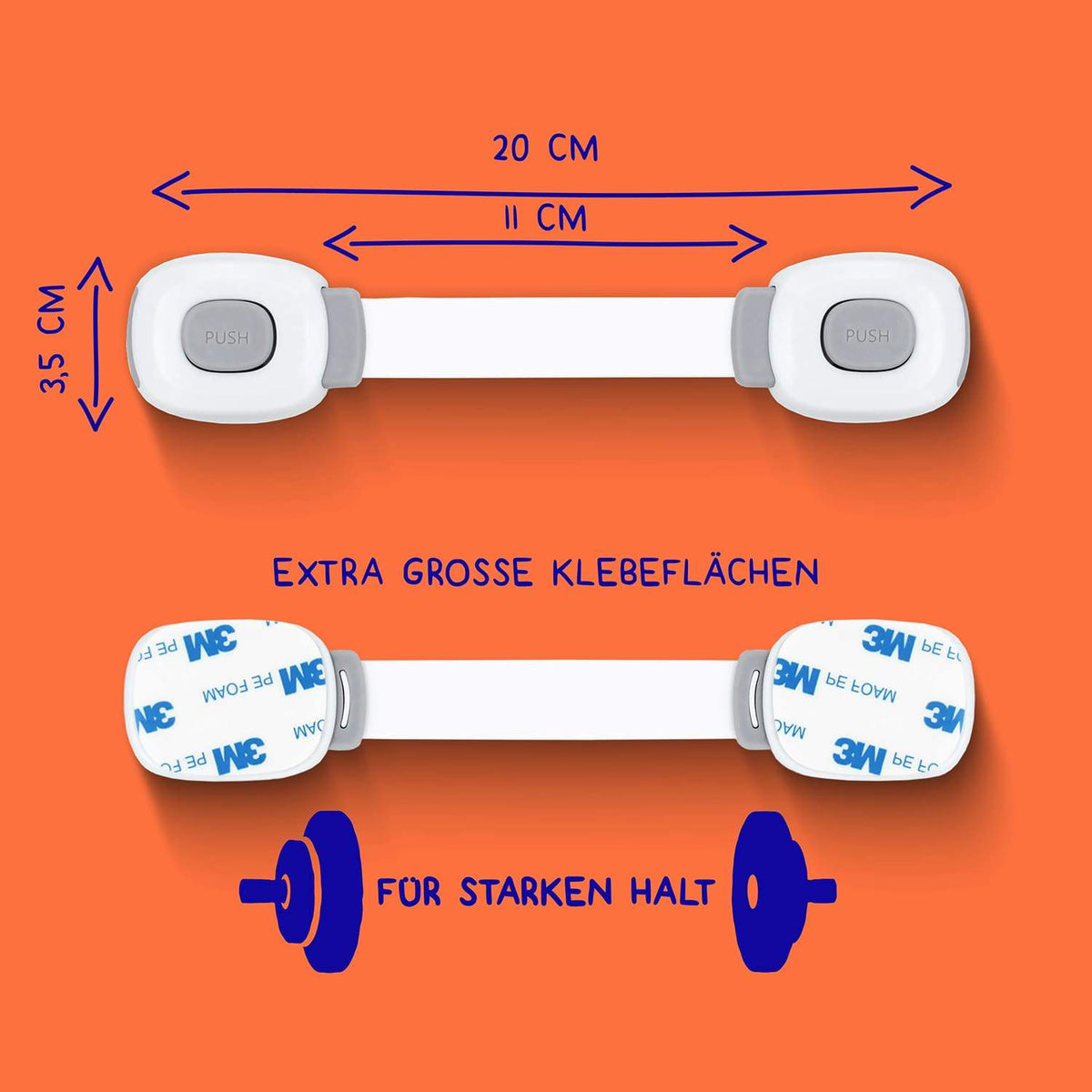 Kindersicherung (10 x) - Pihu