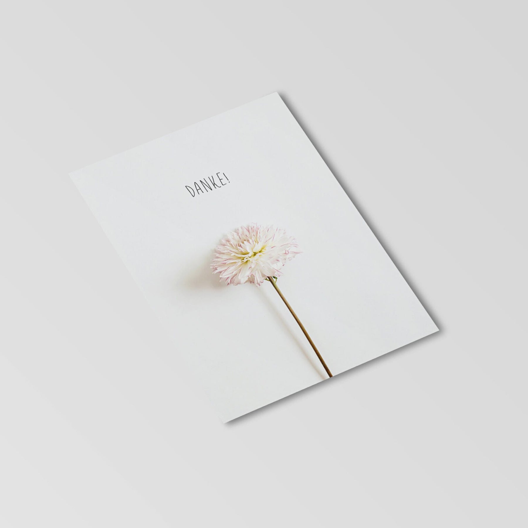 Postkarte - "DANKE" - Pihu