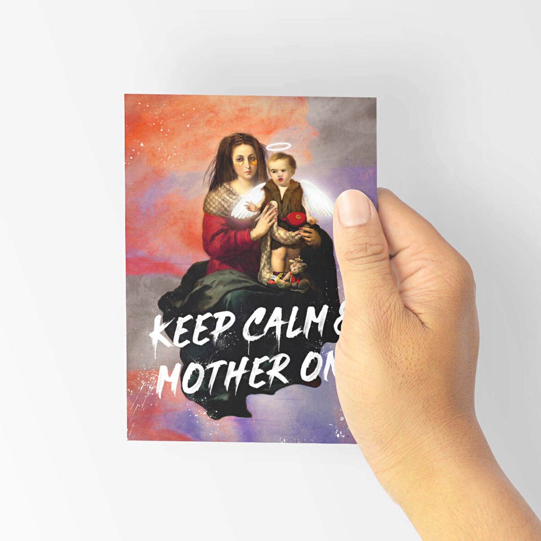 Postkarte - "MOTHER ON" - Pihu