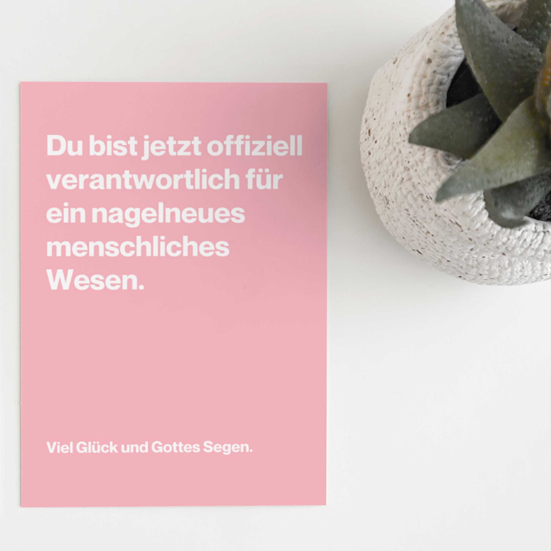 Postkarte - "NAGELNEU" - Pihu