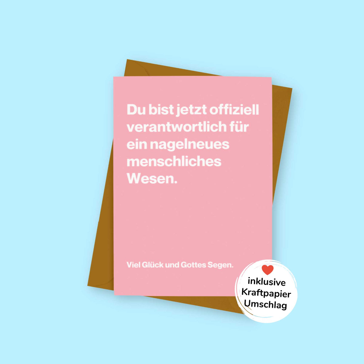 Postkarte - "NAGELNEU" - Pihu